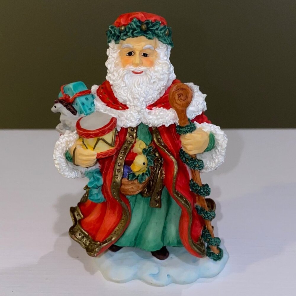 Vintage Santa Bronson Collectibles English Christmas Man by Katharine Stevenson